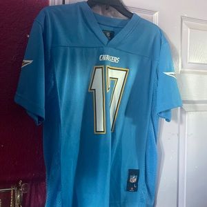 Youth Large NFL Chargers Rivers Jersey Top